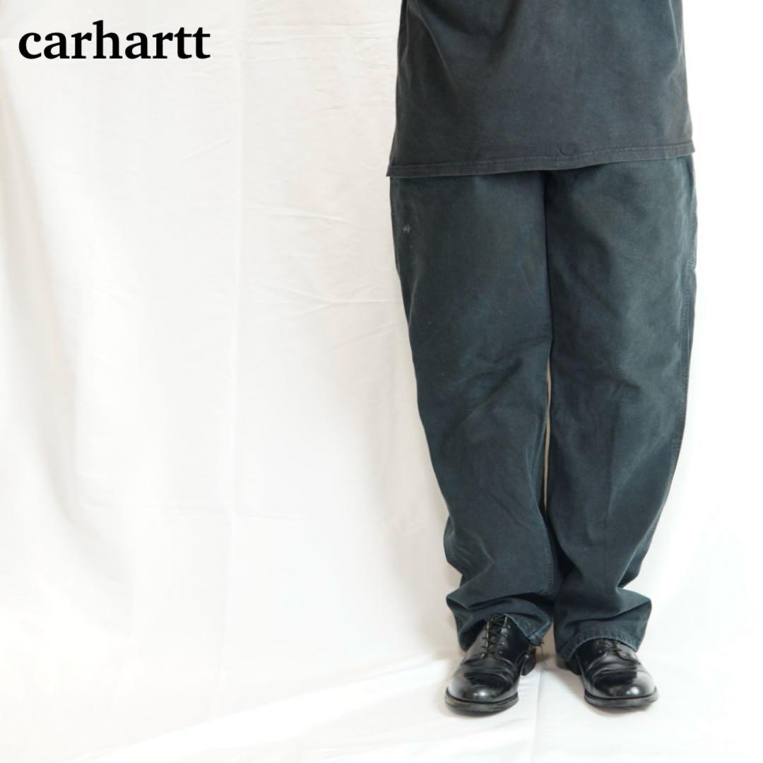 Carhartt ワイド ペインターパンツ ブラック 36X34 メキシコ製