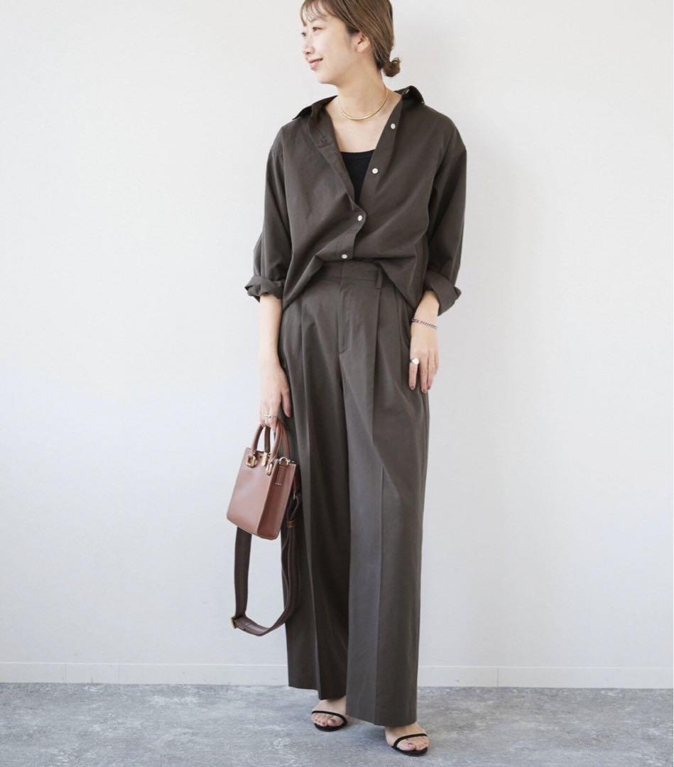 【新品】Plage douce cotton スラックス 画像6
