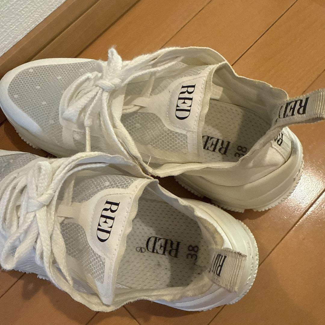 RED VALENTINO⭐︎厚底スニーカー　サイズ38