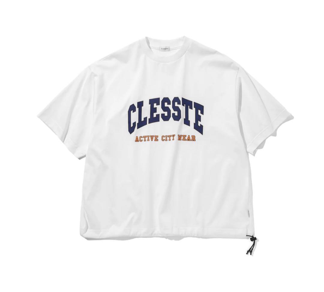 【新品】CLESSTE COLLEGE LOGO MASSIVE T-SHIRT