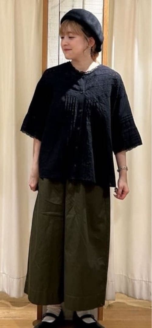 kazumi×Samansa Mos2前後2WAYブラウス