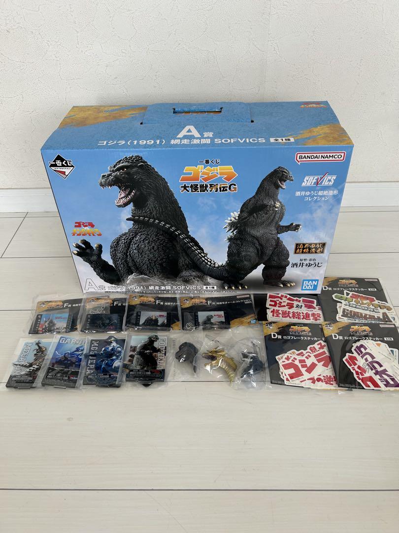一番くじ ゴジラ 大怪獣列伝G A賞 ゴジラ モンスターヘッドマグネット
