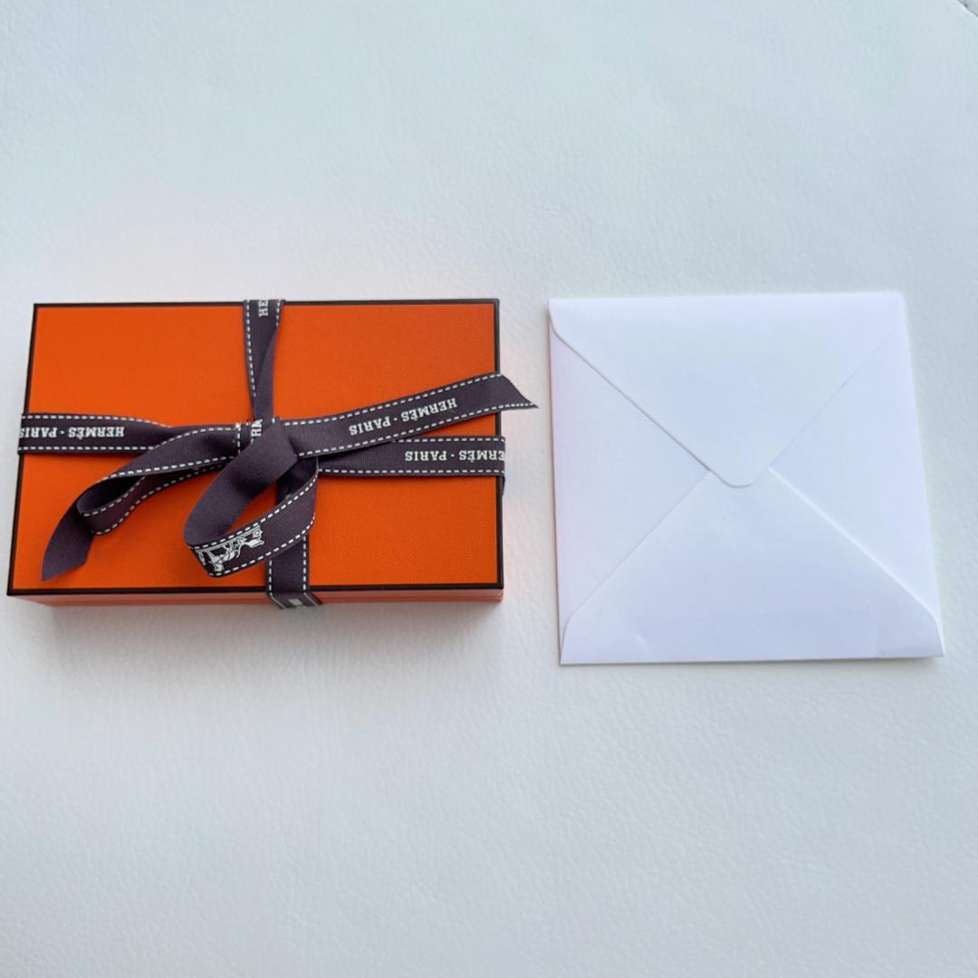 専用エルメス HERMES ループピアス　MM　シルバー　新品 未使用