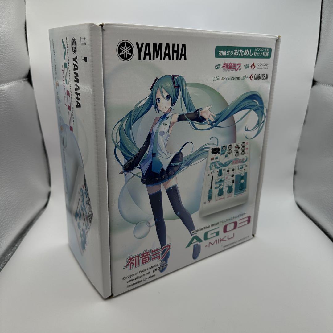 YAMAHA ウェブキャスティングミキサー 初音ミクAG03-MIKU