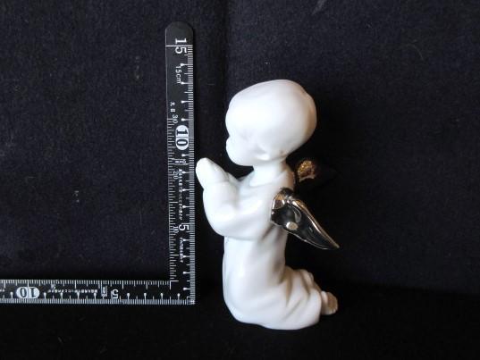 特価 LLADRO 天使 可愛いお祈り リ・デコ シルバー 「7050」 箱なし