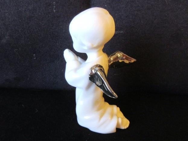 特価 LLADRO 天使 可愛いお祈り リ・デコ シルバー 「7050」 箱なし