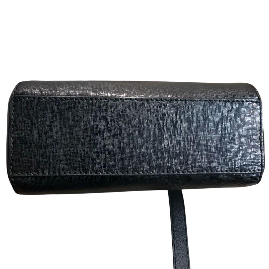 極美品✨　フルラ　ブラック　ハンドバック　ショルダーバック　2way