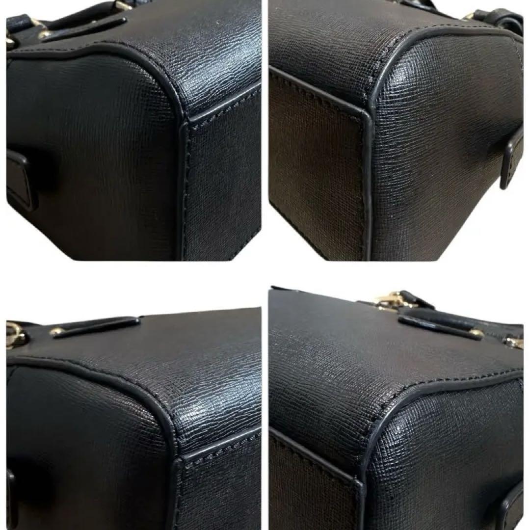 極美品✨　フルラ　ブラック　ハンドバック　ショルダーバック　2way