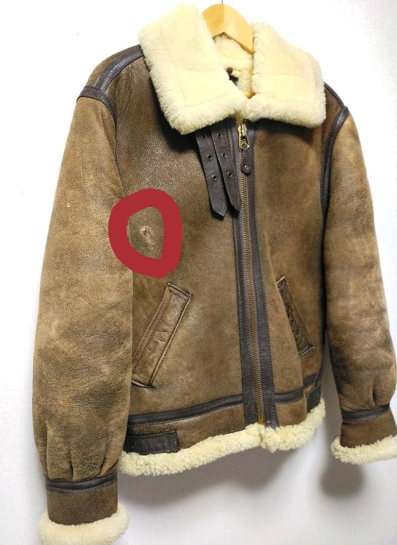 大得価お得 SCHOTT ショット B-3 ムートン フライト ジャケット B7mwd-m38452143101 最安値安い