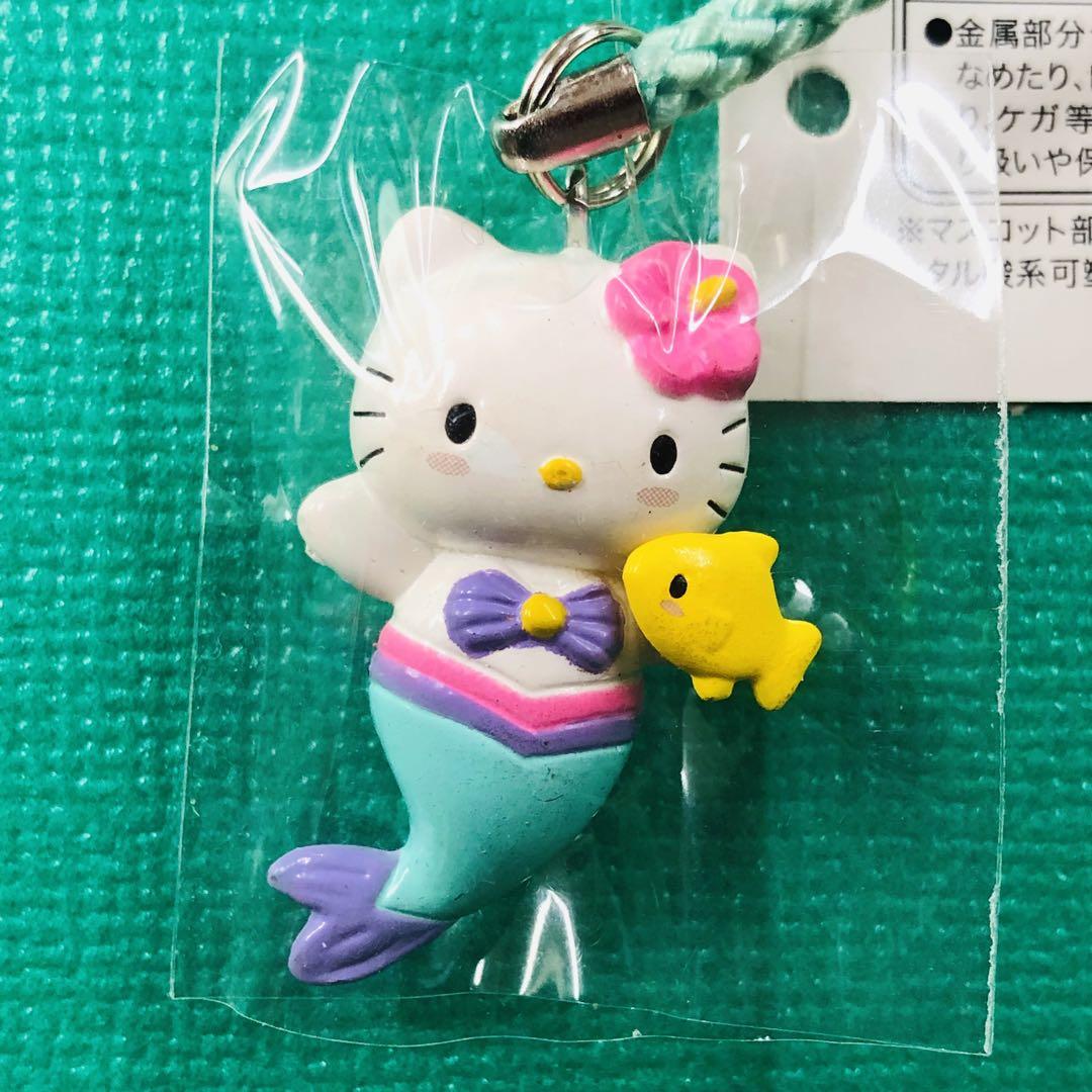 2008年製 レア☆ハローキティ トロピカルバカンス 根付 人魚
