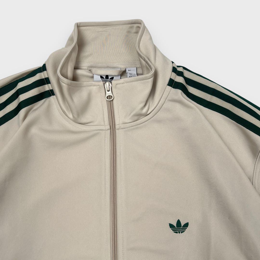 adidas アディダス　トラックジャケット　ジャージ　ライトブラウン　ベージュ