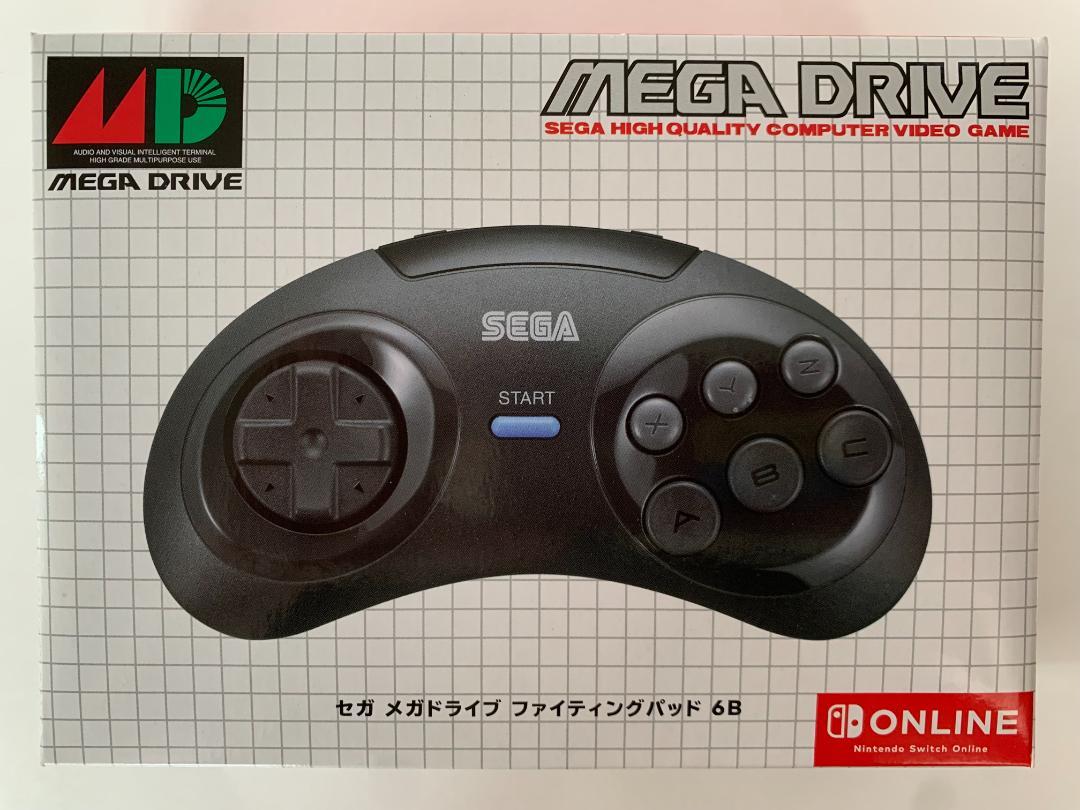 新品・保証付き] セガ メガドライブファイティングパッド6B