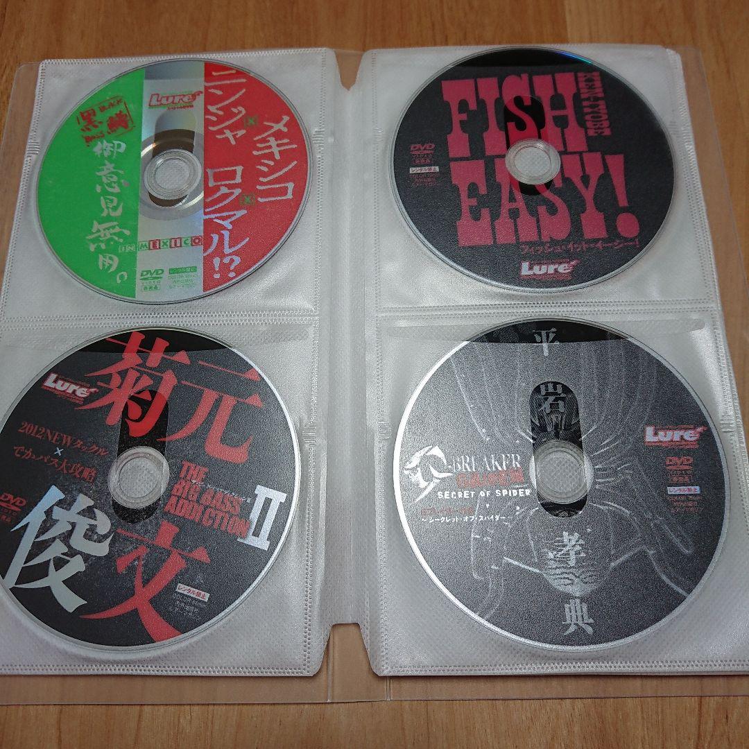 【ルアーマガジンDVD】合計24枚(1枚300円)