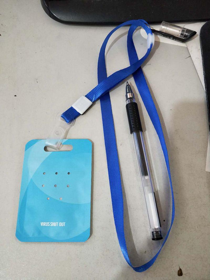 【新品 未開封】 本体×20枚、ネックストラップ×20枚