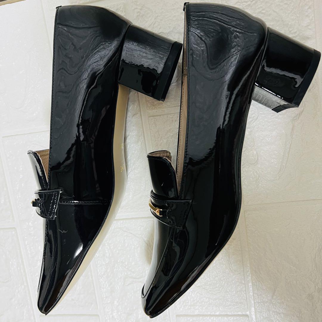 PICHE ABAHOUSE ピシェアバハウス ブラック パンプス38