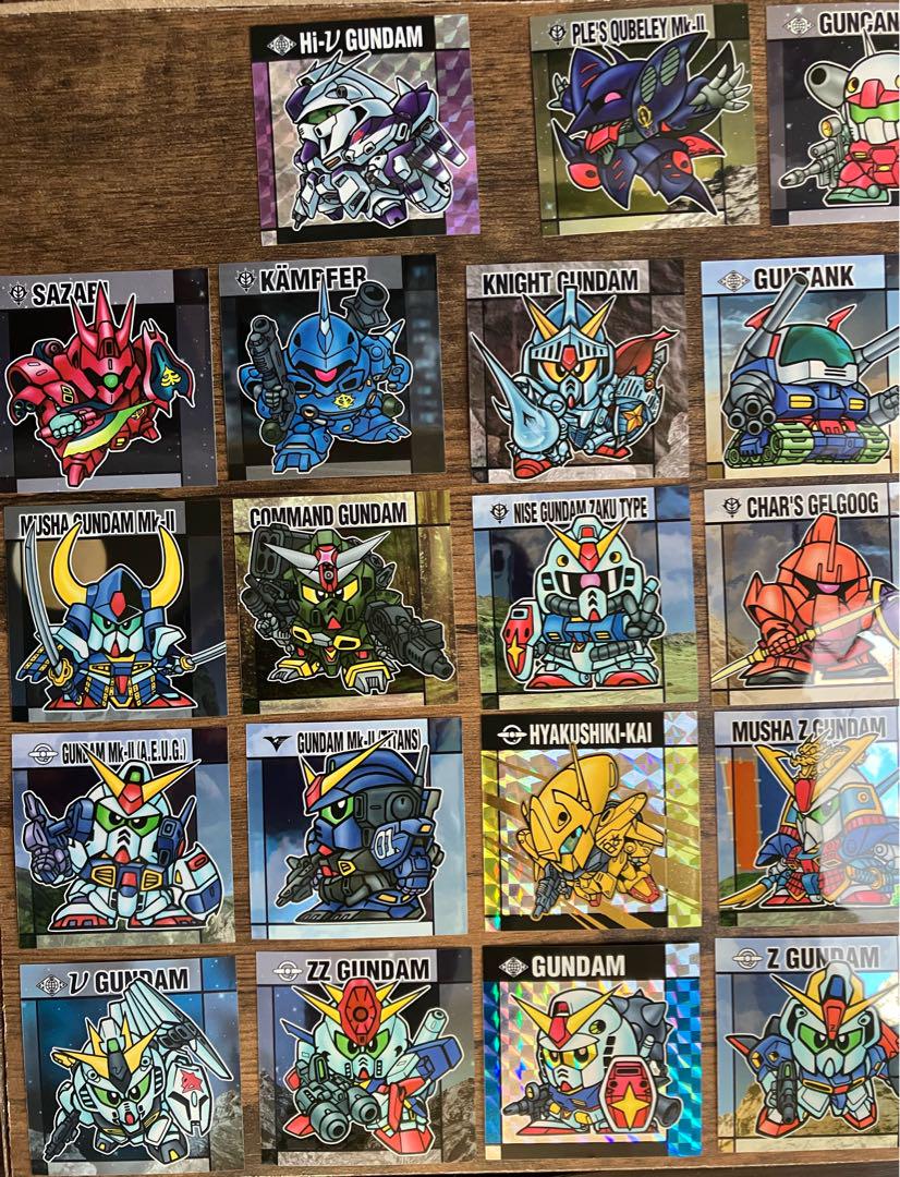 ガンダム　スナック　コンプ　全32種　Hi-vガンダム　騎士スペリオルドラゴン