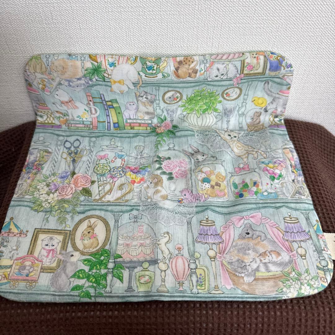 ハンドメイド ガーゼハンカチ ユキエモン【308】