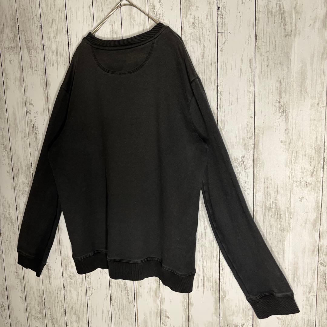 ヴァレンティノ スウェット トレーナー センターロゴ デカロゴ 黒 M