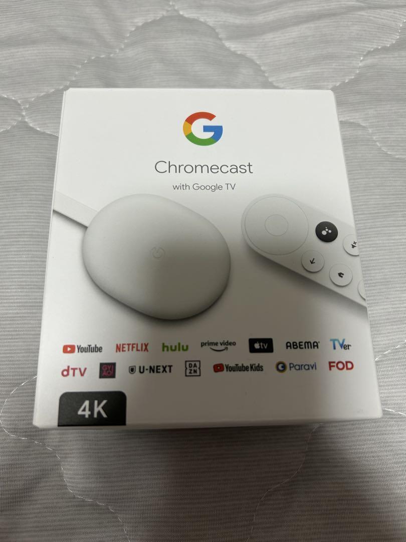 Google Chromecast with Google TV 4K