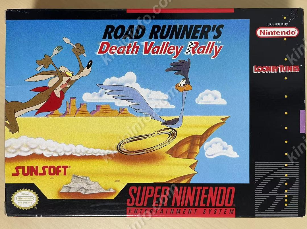 Road Runner's DeathValleyRally中古・SNES北米版