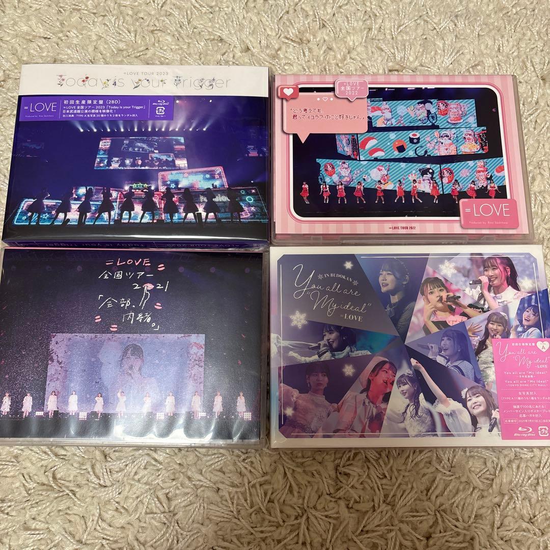 イコラブ ツアー BluRay目立った傷や汚れなし