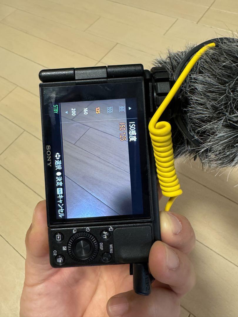 ソニー(SONY)  VLOGCAM ZV-1 外付けマイク SDカードセット