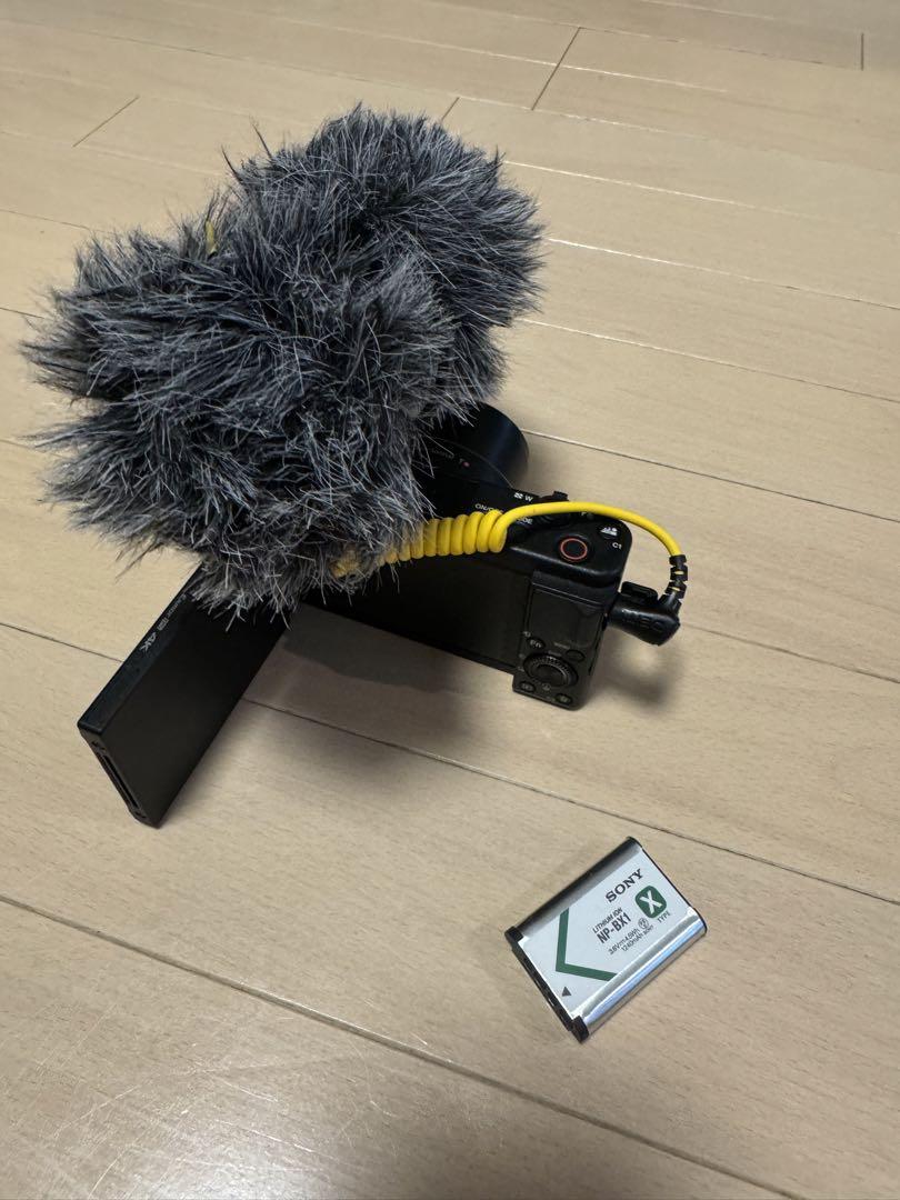 ソニー(SONY)  VLOGCAM ZV-1 外付けマイク SDカードセット