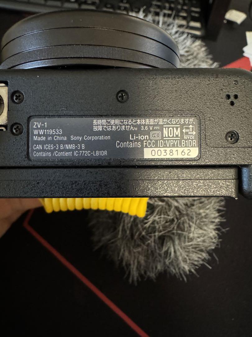 ソニー(SONY)  VLOGCAM ZV-1 外付けマイク SDカードセット