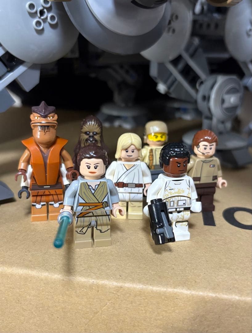 レゴ スターウォーズ ミニフィグ8体セット 一部装備付き