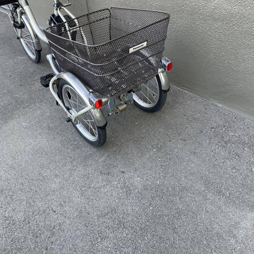 【引き取り限定】パナソニック電動アシスト自転車三輪車