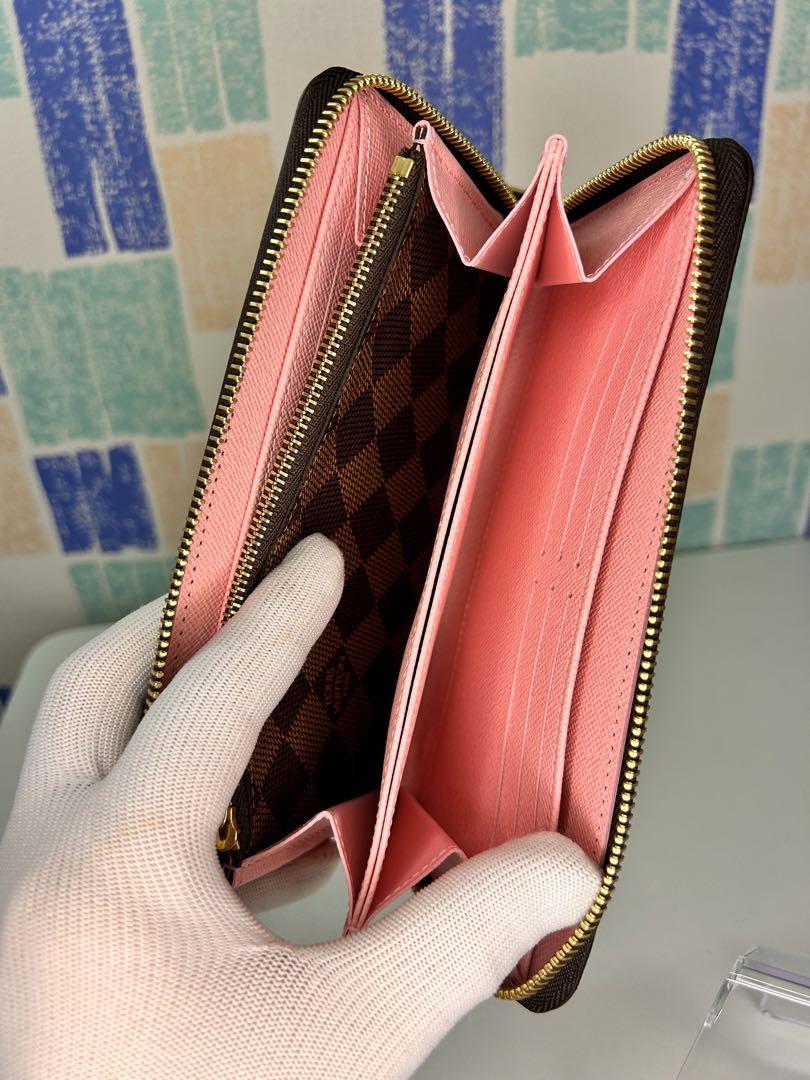 ルイヴィトン　ジッピー　スタッズ　ダミエ　長財布