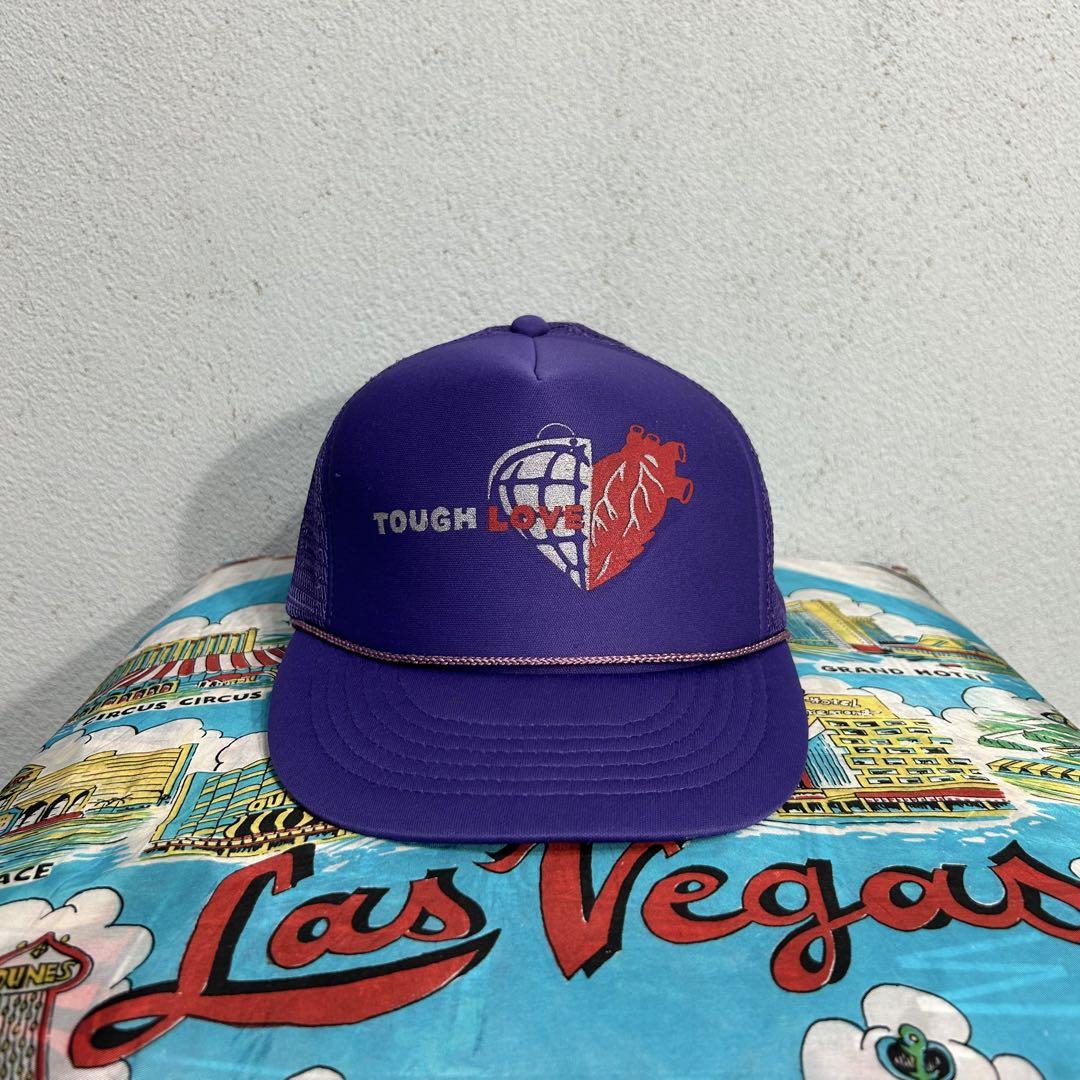 OLD ハート メッシュ キャップ トラッカー y2k オピウム cap
