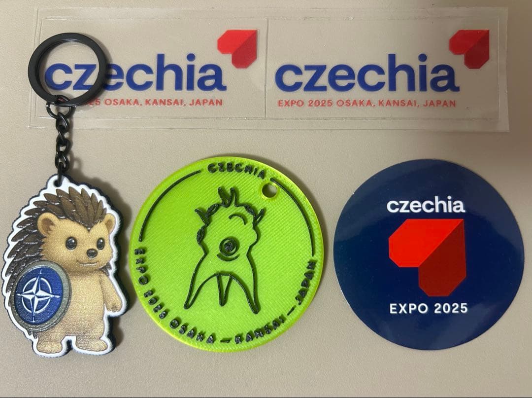 万博　２０２５　チェコ館　３Dプリント　レネ 万博2025チェコ館3Dプリントされたレネちゃん