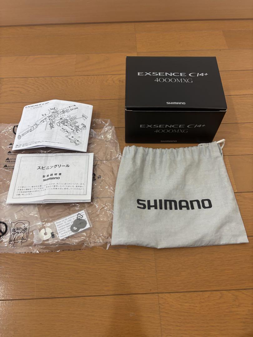 【美品】シマノ　18エクスセンスCI4＋ 4000MHG