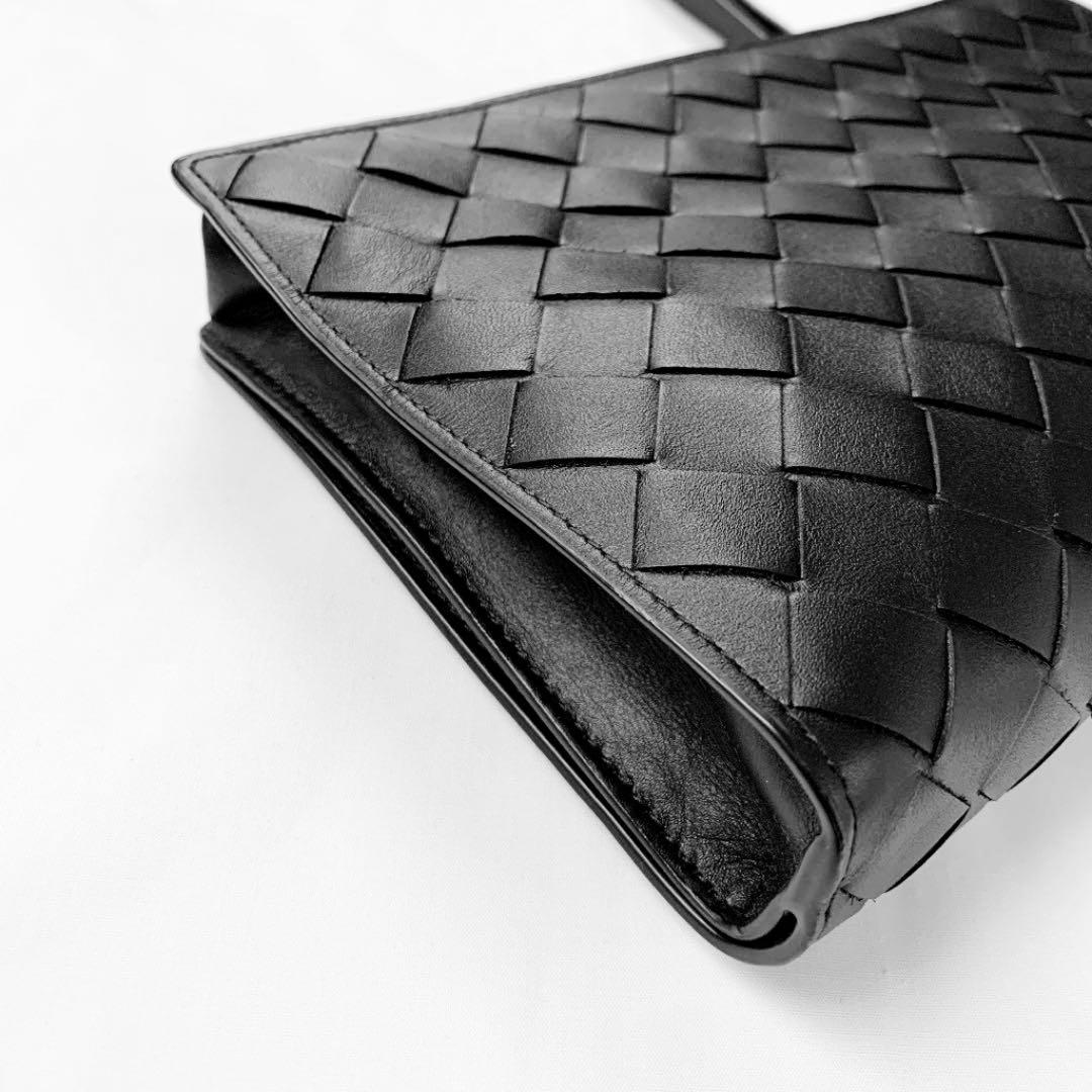 未使用品 BOTTEGA VENETA ボリュームイントレチャート マルチケース