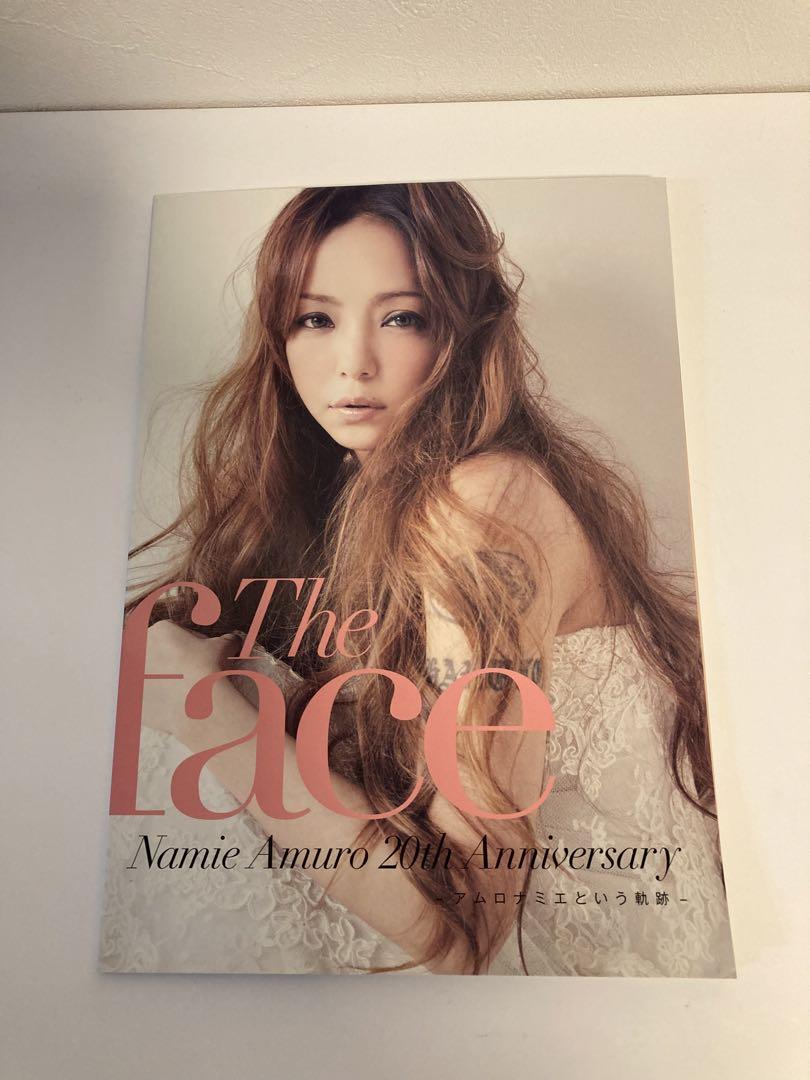安室奈美恵パンフレットThe face 20th anniversary 軌跡