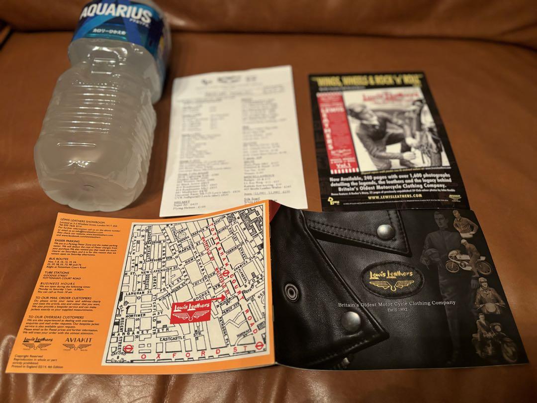 ロンドン本店・2セット・ルイスレザー・ショップバック・Lewis