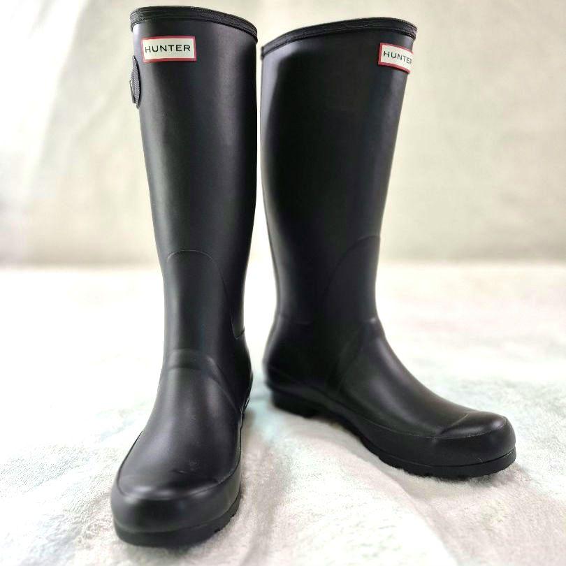 未使用品 HUNTER ロング レインブーツ SIZE UK 6 - メルカリ