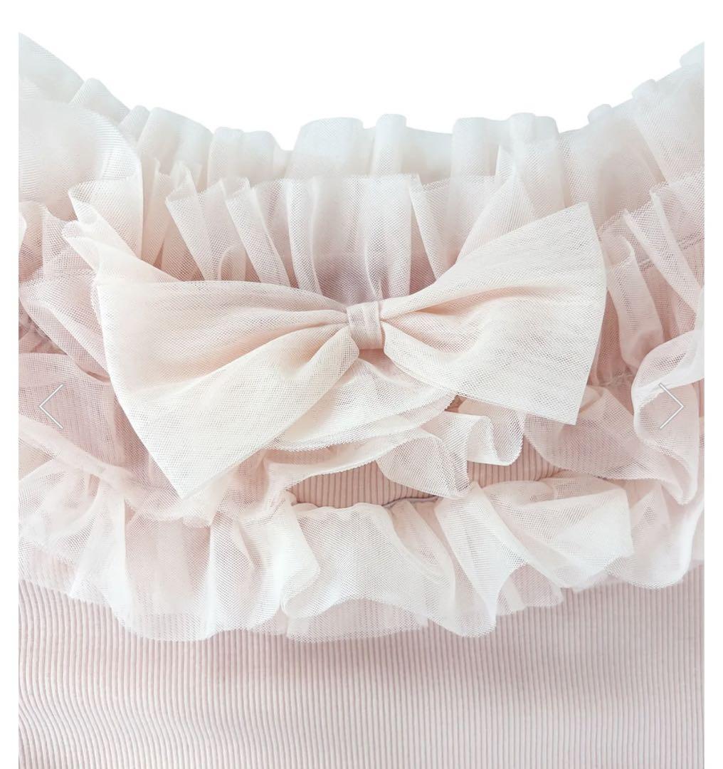 rosemuse frill tulle trimming tops