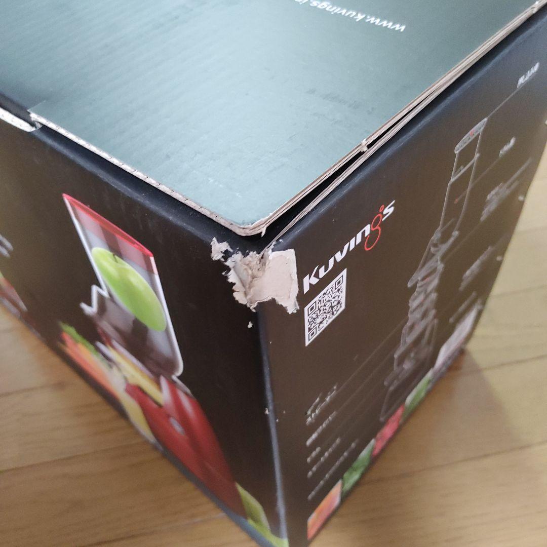 ◇動作確認済 クビンス ホールスロージューサー JSG-641M レッド