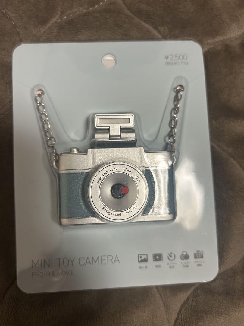 3COINS MINI TOY CAMERA ブルー