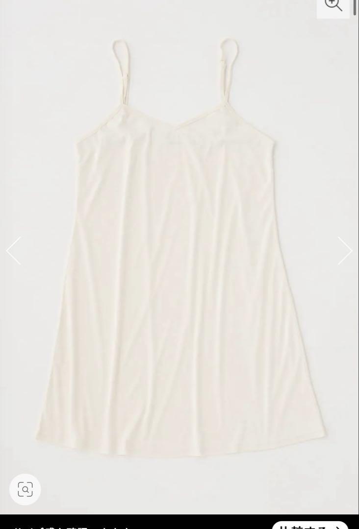 マウジー EYELET LACE KNIT ミニドレス