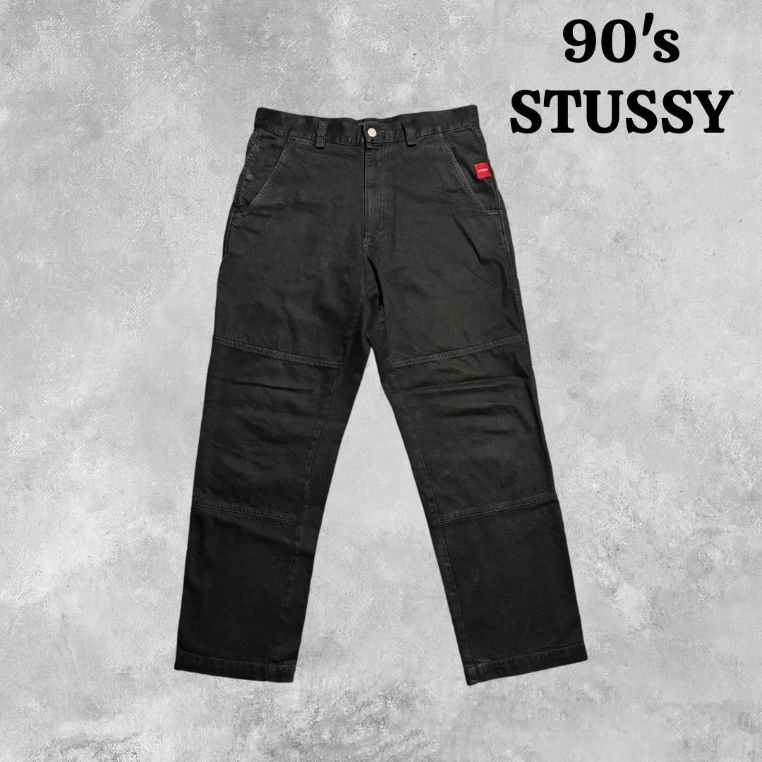 stussy/ステューシー　デニムダブルニーパンツ　サイズ30 2022FW STUSSY - stussy ステューシー デニムパンツ サイズ30の通販 by