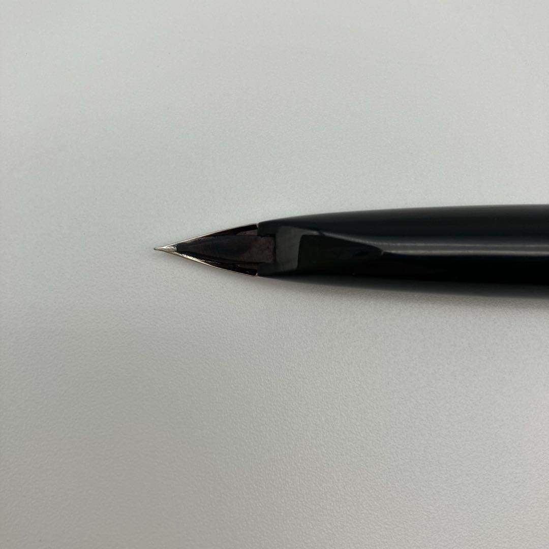 PILOT Elite 万年筆　格子 蝕刻 18金　EF 極細　ヴィンテージ