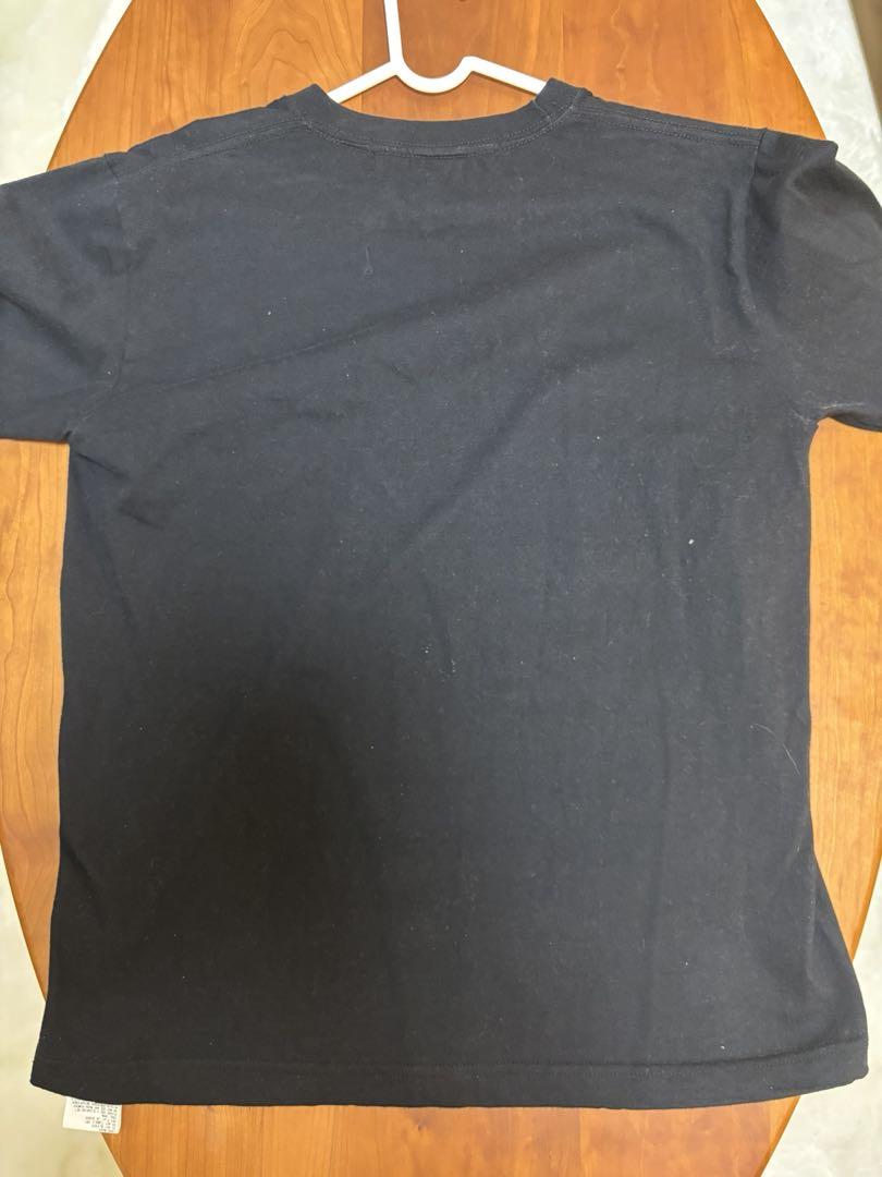 Ground Y ブラック グラフィック長袖Tシャツ