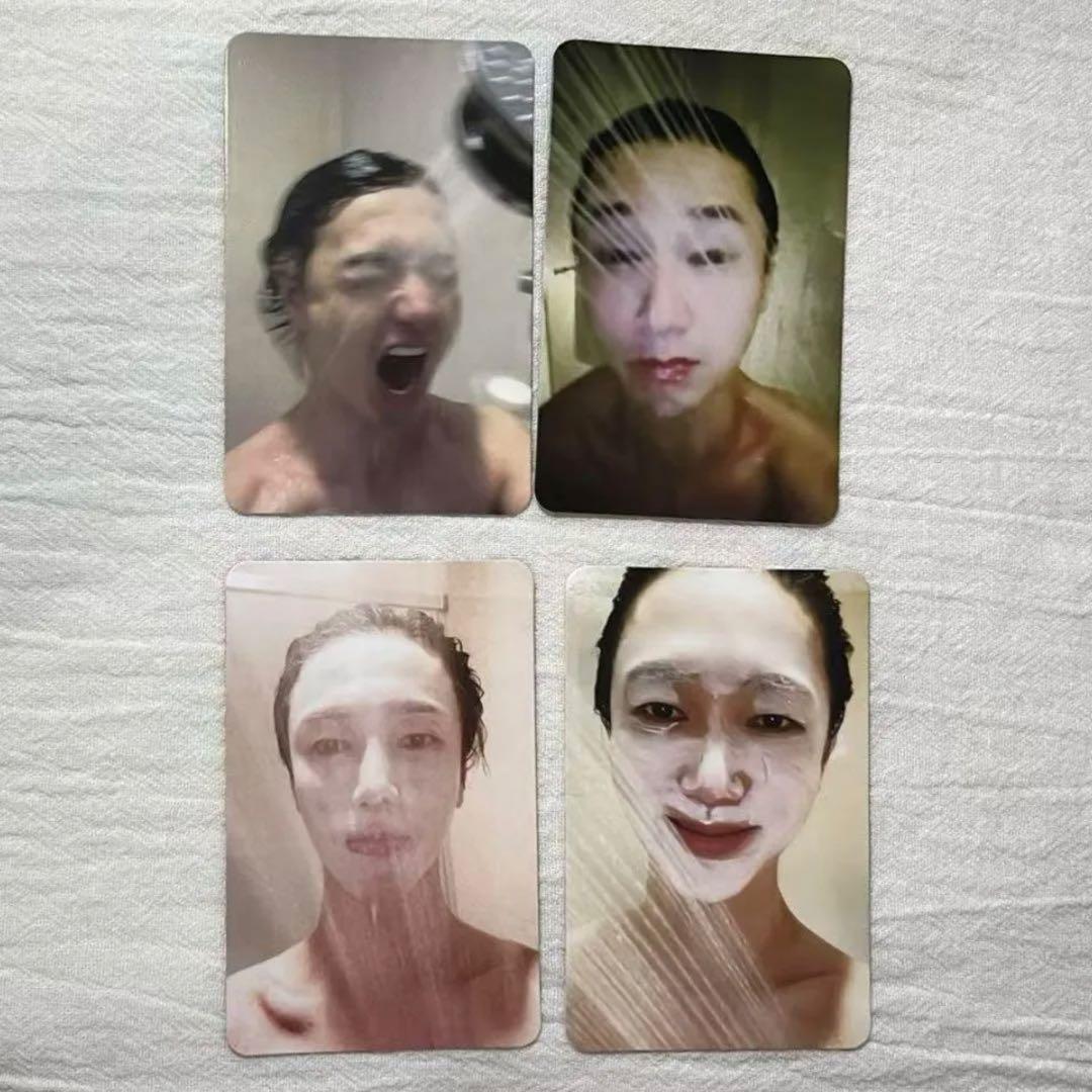 イェソン トレカ シャワー SUPERJUNIOR YESUNG 4枚セット V11 イェソン トレカ シャワー SUPERJUNIOR YESUNG 4枚セット V11