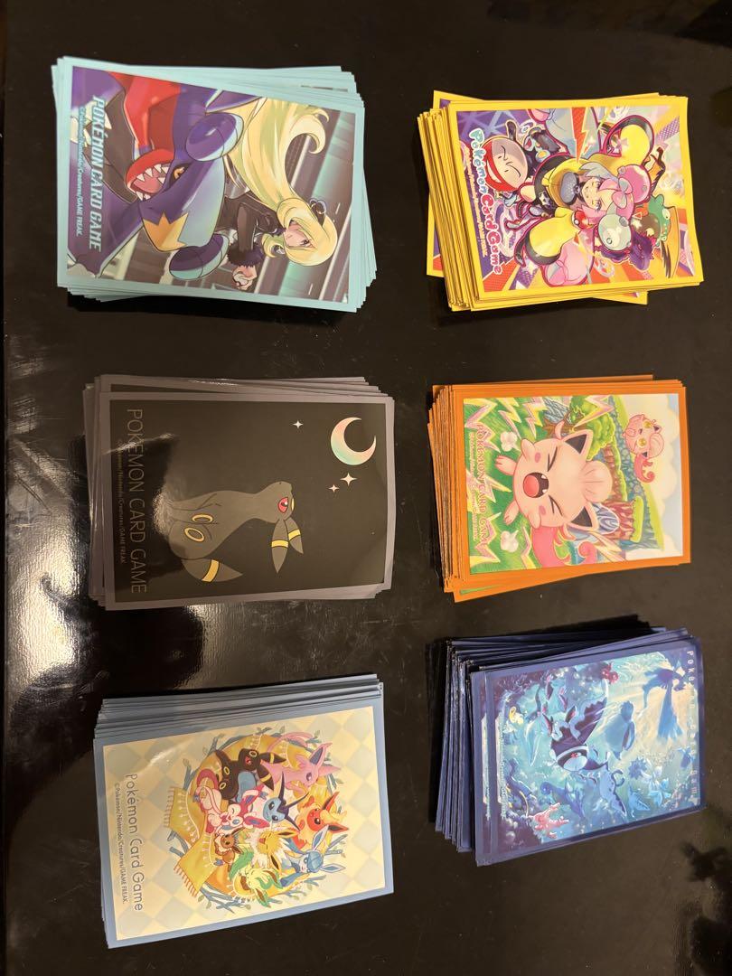 ポケモンカードゲーム デッキボックス5個デッキシールド6種プレイマット・ケース
