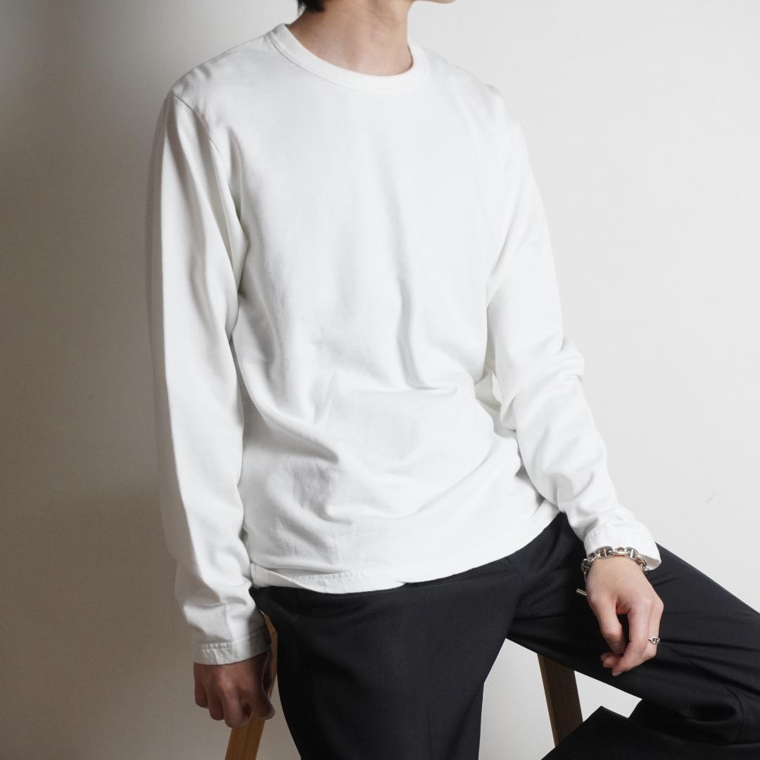 Ron Herman コットンロングTシャツ ホワイト / RW128