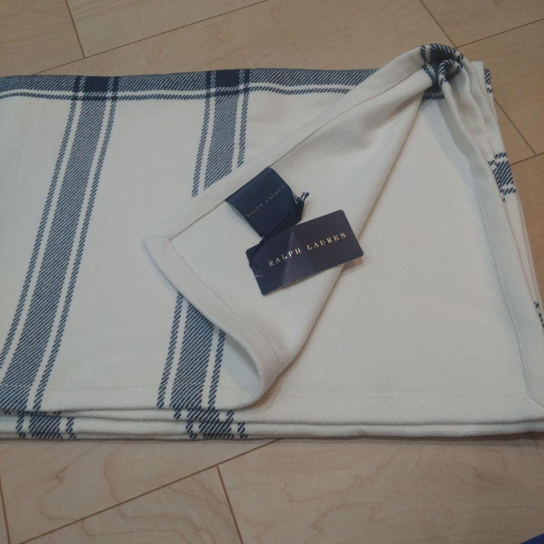 Ralph Lauren チェック柄ブランケット