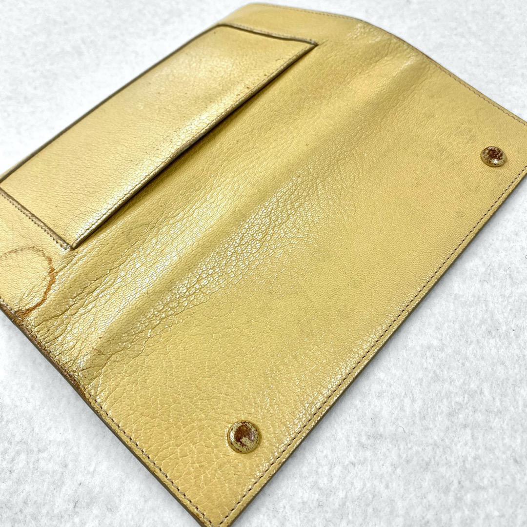 本物 CELINE|セリーヌ フィービー期 バイカラー長財布 イタリア製 ...